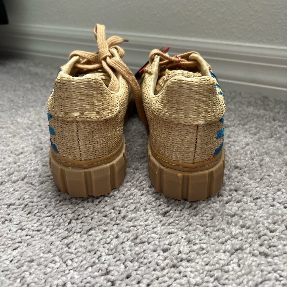 NWT Farm Rio Colorful Woven Women's Sneakers 6 - Picture 5 of 9